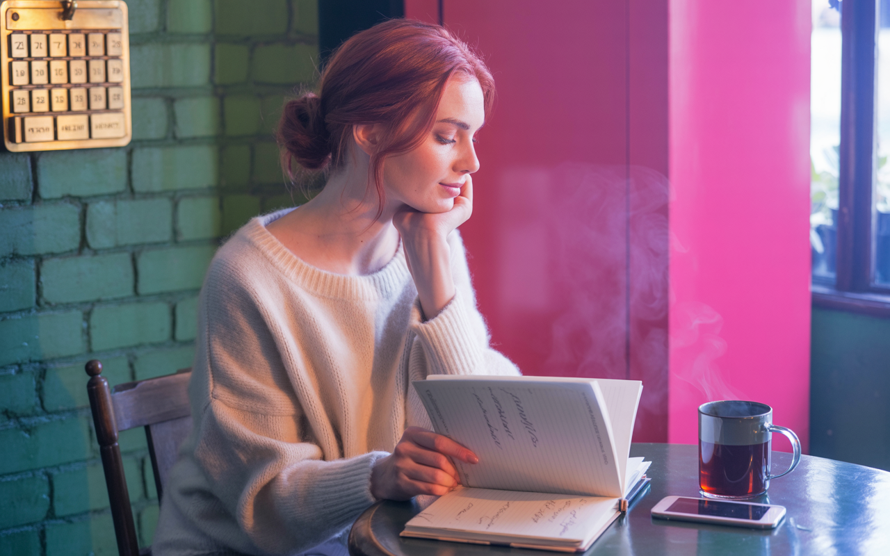 Young woman with auburn hair smiling confidently, representing feeling supported through the transition