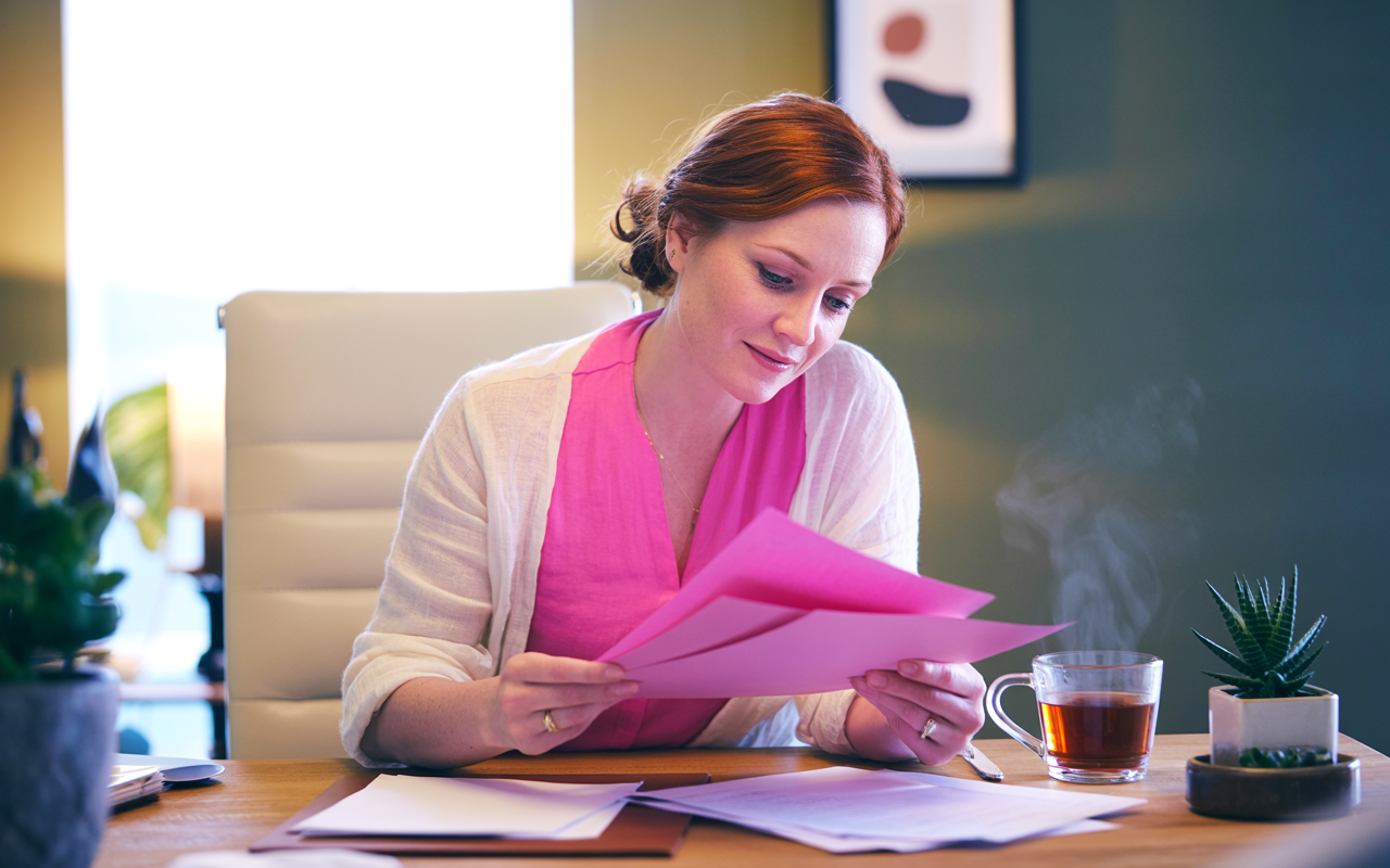 Woman having a thoughtful consultation about weight-loss treatment options
