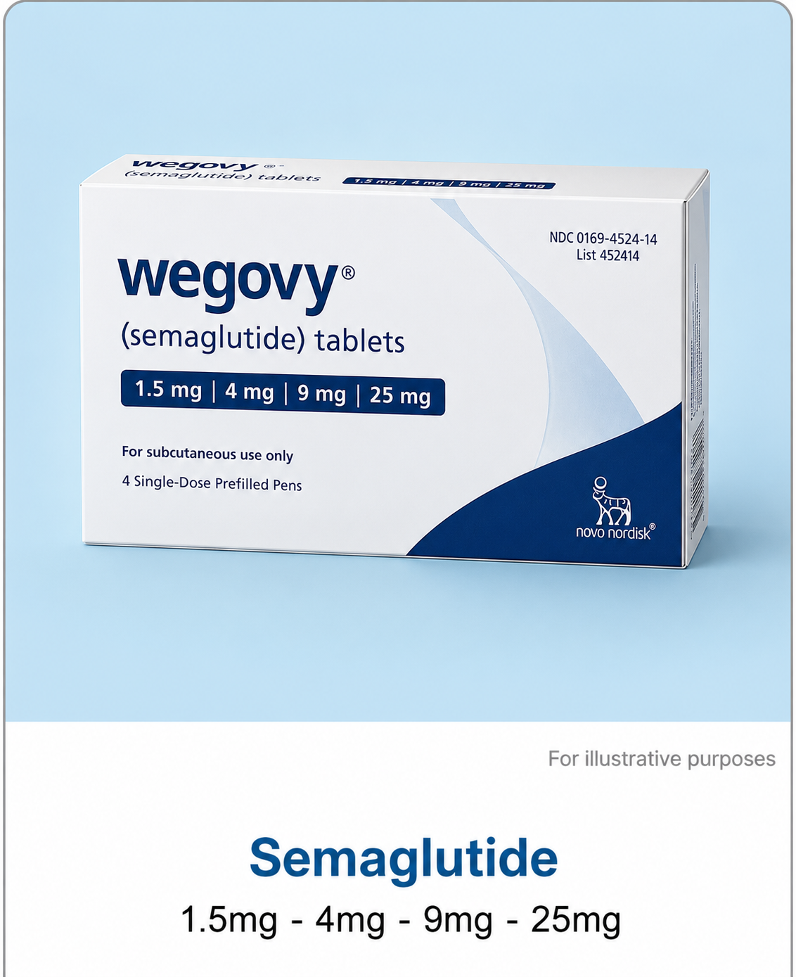 Wegovy semaglutide tablets